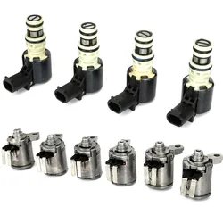 10PCS Solenoids Valve 6-speed For Ssangyong For Geely For Actyon For Korando M11 Valve Body Automatic Transmission