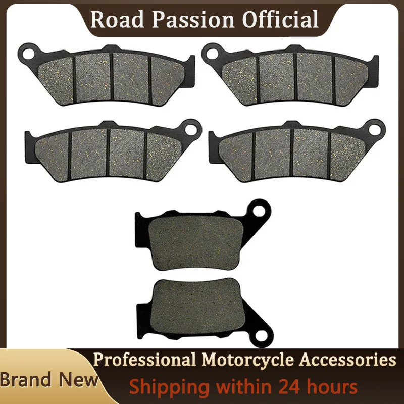 Road Passion Motorcycle Front & Rear Brake Pads For BMW G650 G650GS (R131) Sertao F650CS F650GS F650ST F700GS F800GS FA209 FA213