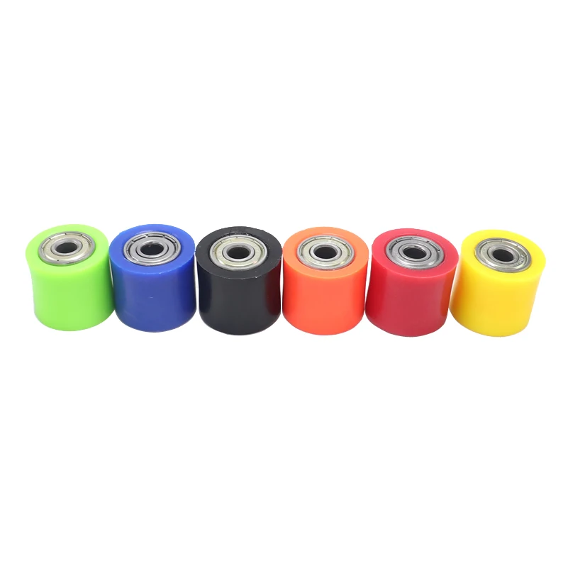 8mm 10mm Chain Roller Tensioner Pulley Wheel Guide For YZF RMZ KLX CRF 80 250 150 250 450 Motorcycle Motocross Pit Dirt Bike