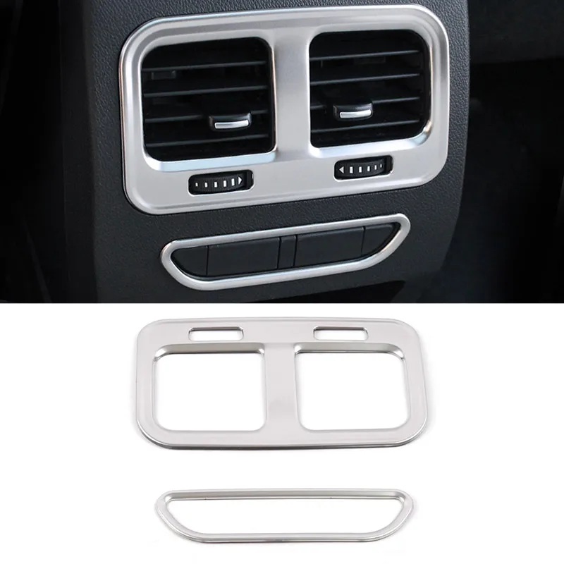 Vtear for Haval F7  F7X rear air outlet cover interior mouldings centre armrest outlet vent sticker frame automobile accessories