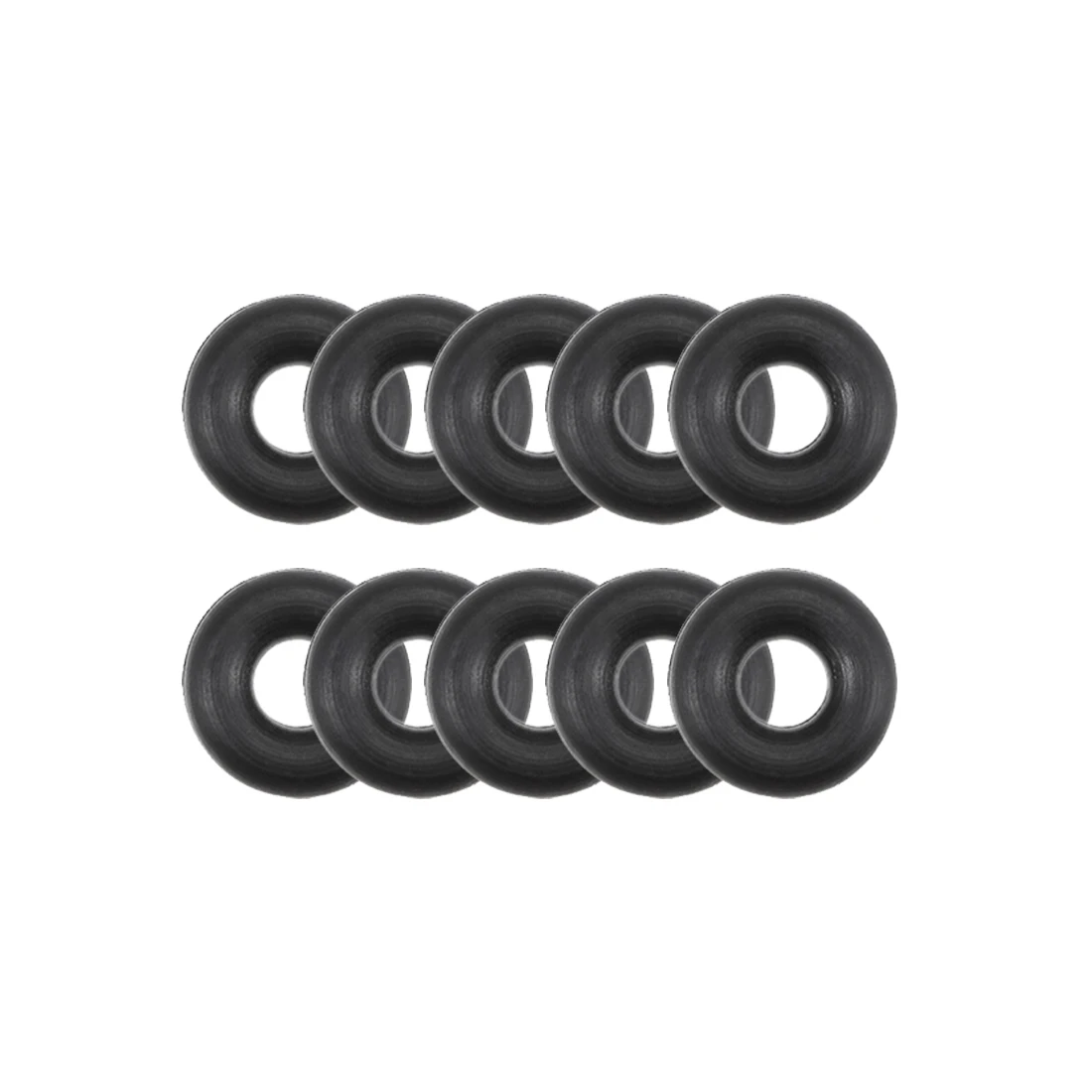 uxcell O-Rings Nitrile Rubber 2.6mm Inner Diameter 7mm OD 2.2mm Width Round Seal Gasket 10 Pcs