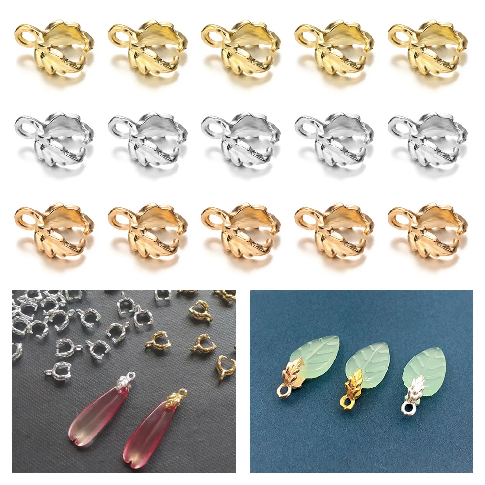 

20PCS Alloy Melon Seeds Buckle Jewelry Charm Pendant Bail Clip Connectors Pendant Clasps Hook DIY Jewelry Making Accessory