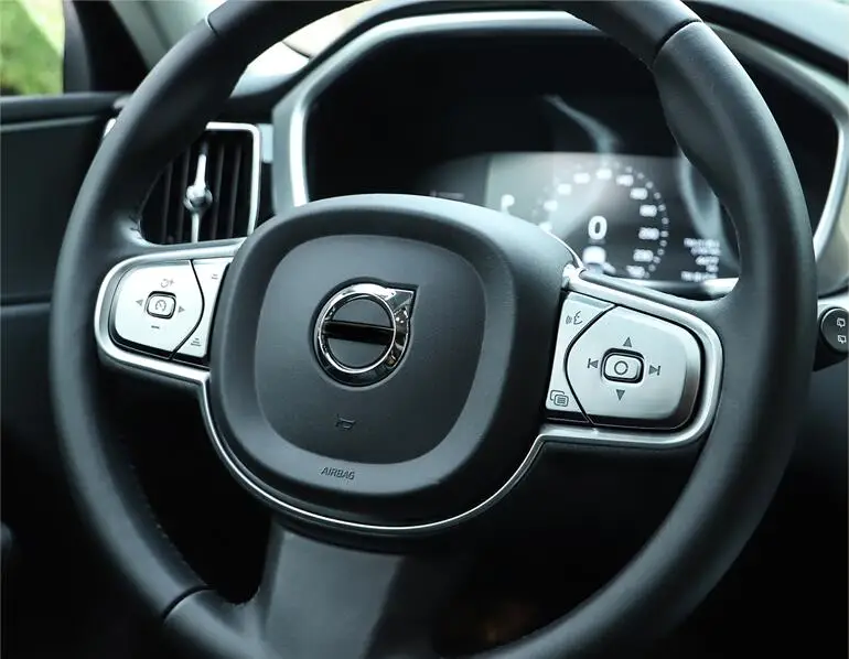 Für Volvo XC90 S90 V90 XC60 S60 V60 Lenkrad Links Rechts Tasten Dekoration Innenraum-Modifikation Autoteile Autoaufkleber – Detail 4
