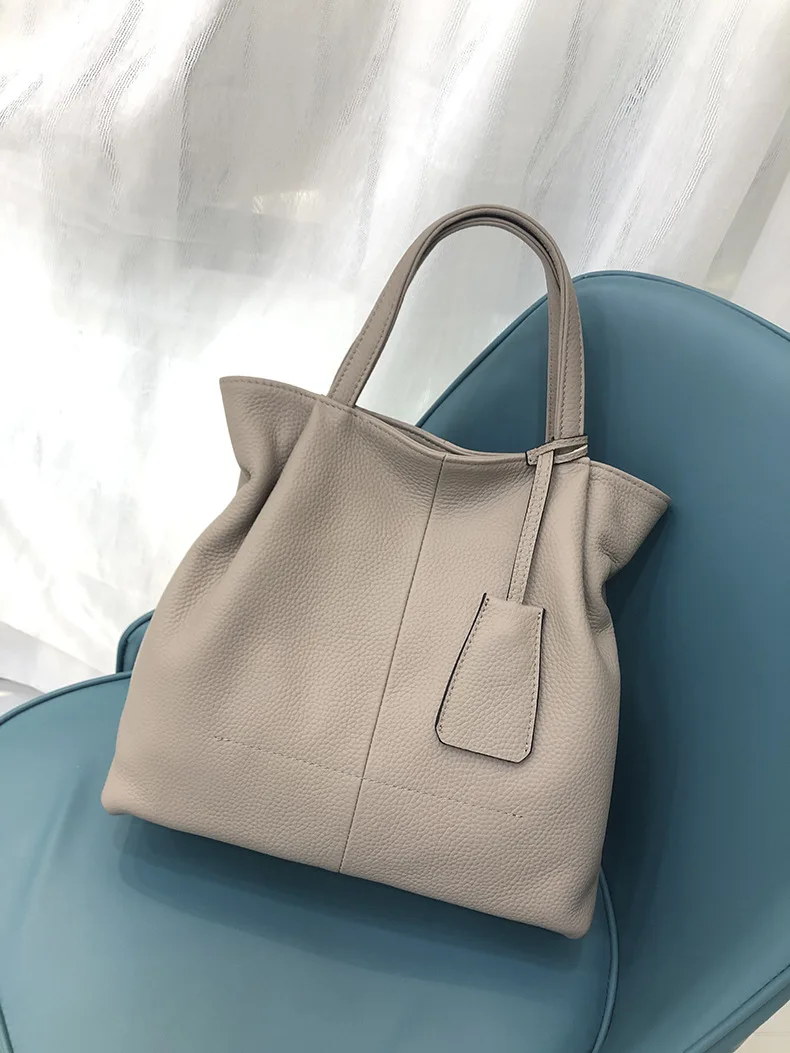 Designer Handbags Women Bags Genuine Leather Shoulder Bag Female Large Capacity Crossbody Bag Casual High Quality Elagant Tote