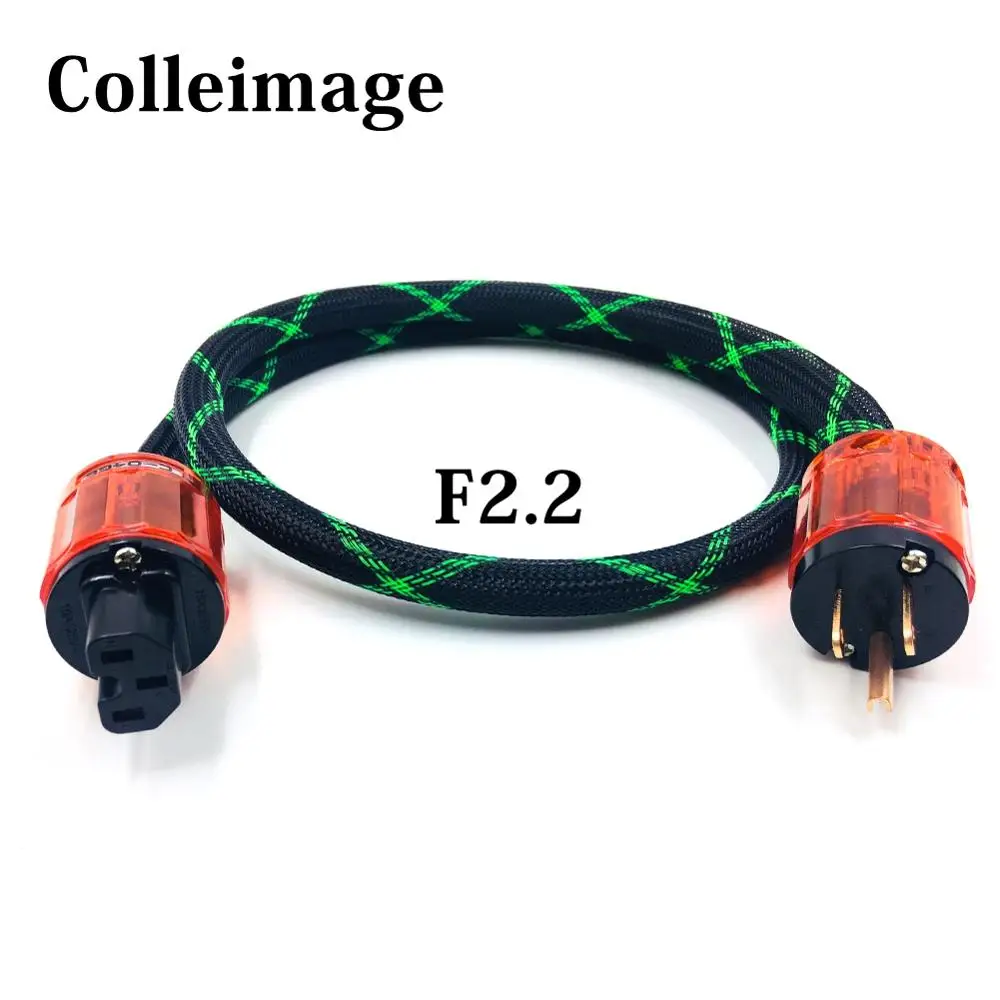 Free shipping  OFC Power pure Copper power  Cord Cable hifi Power Cord With P-037/C-037connectors