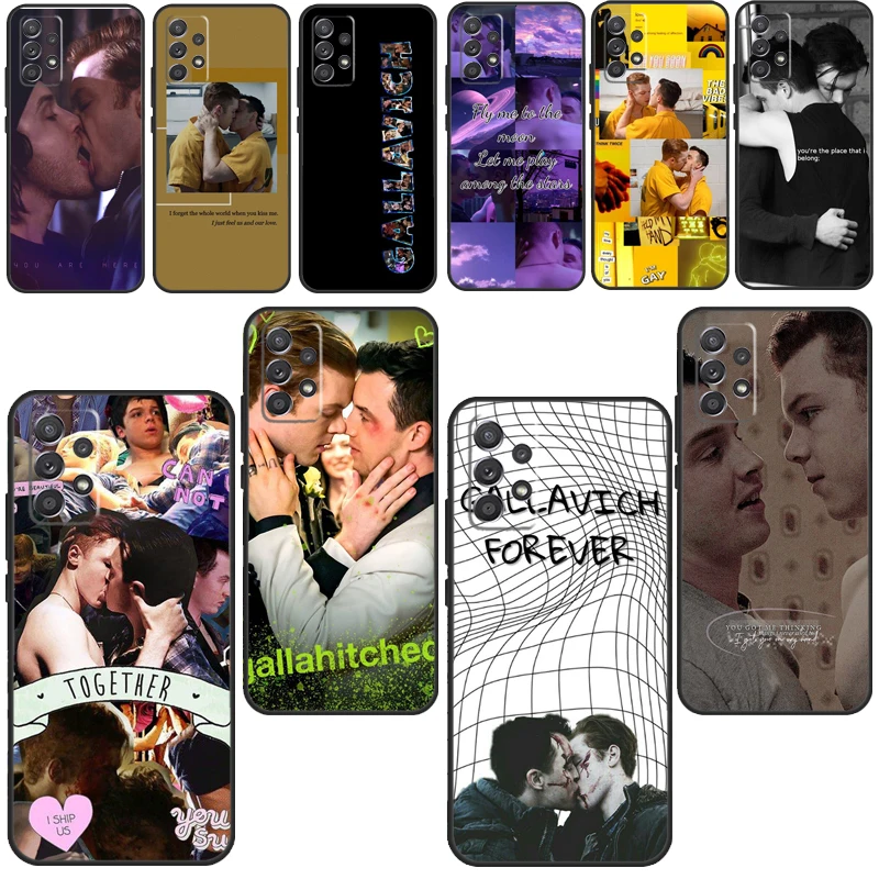 Gallavich Ian Shameless Pride Love For Samsung Galaxy A52 A72 A20e A21S A50 A70 A01 A11 A12 A42 A31 A41 A51 A71 A32 Phone Case