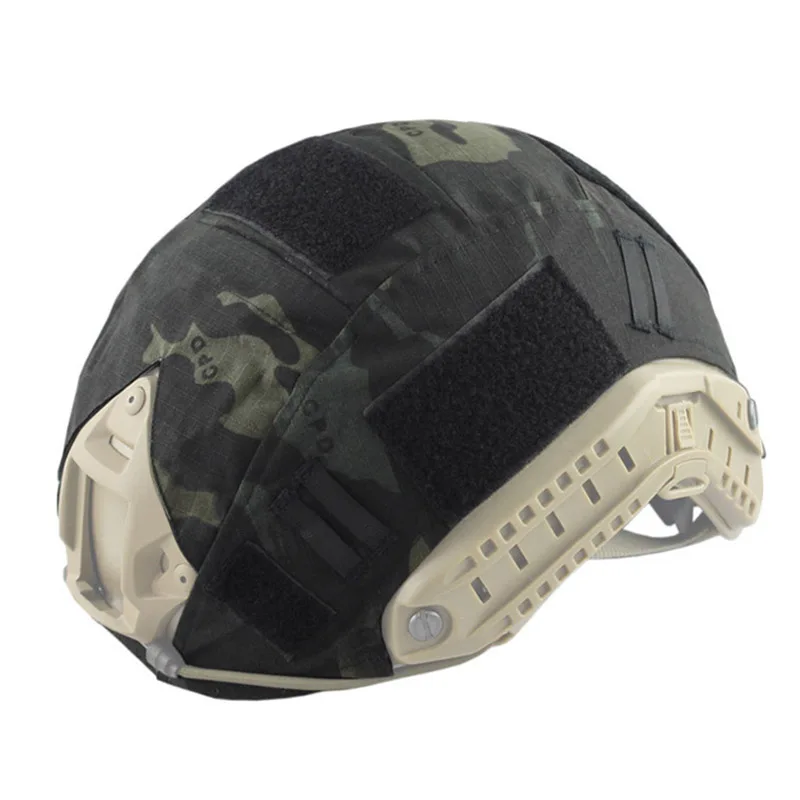 VULPO Tactical Helmet Cover Airsoft Paintball Wargame Gear FAST Helmet Cover For BJ/PJ/MH Style Helmet