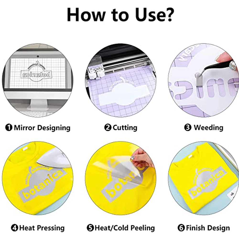 Multicolor Adhesive Craft Permanent Vinyl Roll Design Lettering Film Cup Glass Decal Sticker Xmas Card DIY Self-adhesive Film