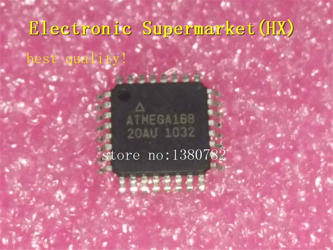 

Free Shipping 50pcs/lots ATMEGA168-20AU ATMEGA168 TQFP-32 New original IC In stock!