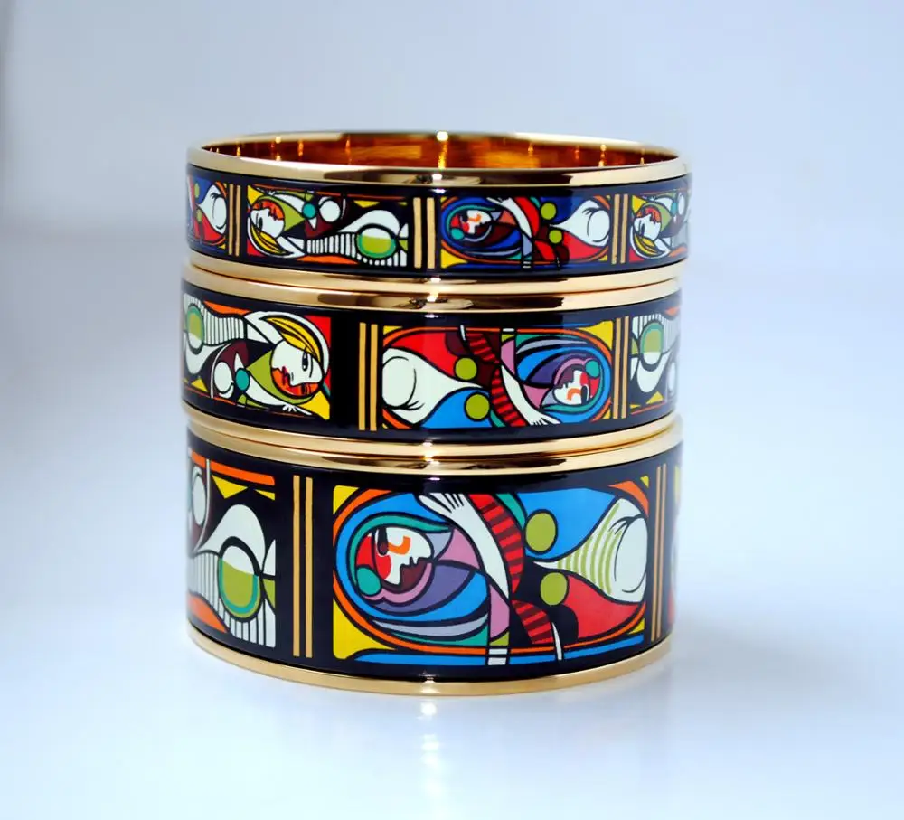 new fashion jewelry  woman in front of the mirror style Cloisonne Enamel Bracelet  Cloisonne Bracelet s for women