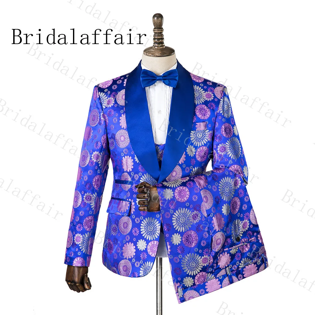 

Мужской костюм жениха Bridalaffair, Свадебный костюм жениха, пиджак + брюки + жилет, новинка зимы 2019