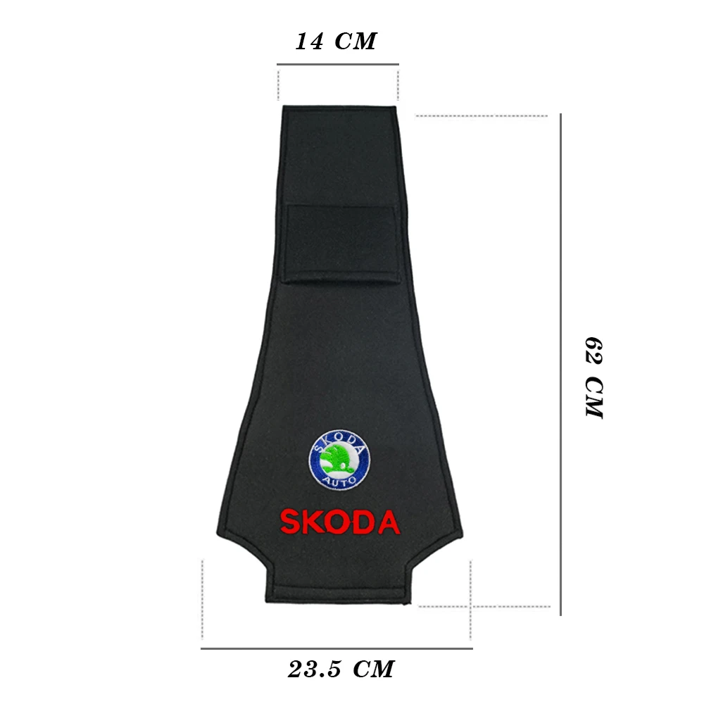 Car Headrest Cover Auto Seat Headrest Cushion Neck Pillow Case for Skoda Octavia Fabia Rapid Yeti Kodiaq Superb Octavia A 5 A 7