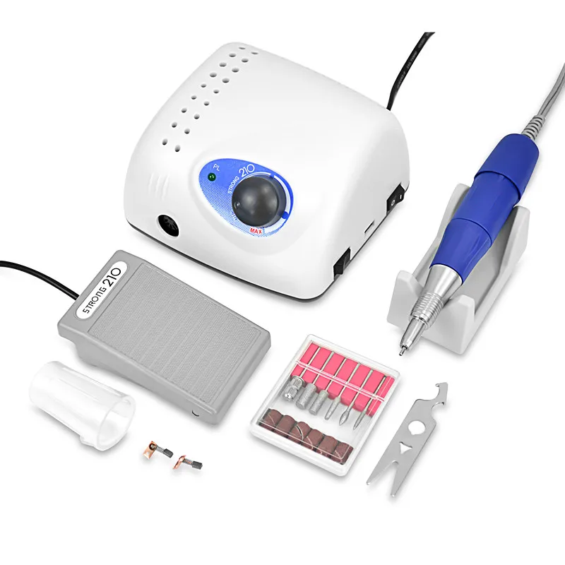 

65W 45K Strong 204 210 90 102L 105L handpiece Micro Motor Brushless Nail Drills Manicure Machine Pedicure Electric File Bits