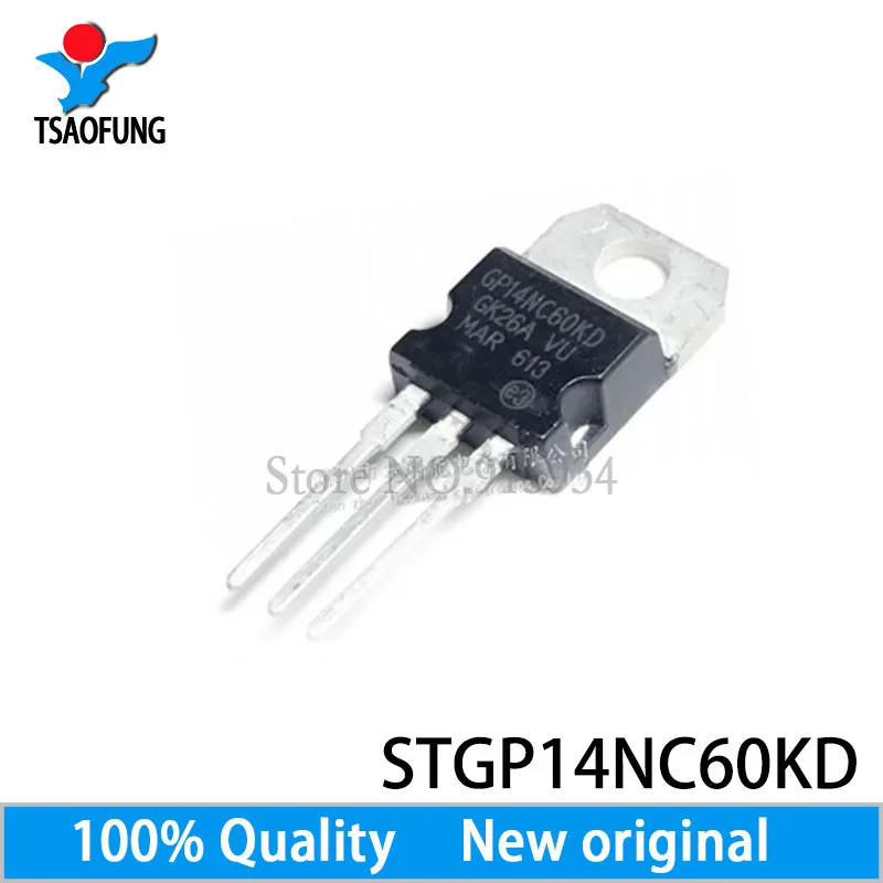 

10 шт. STGP14NC60KD GP14NC60KD STGP14NC60 14A 600V TO220 MOSFET Новый