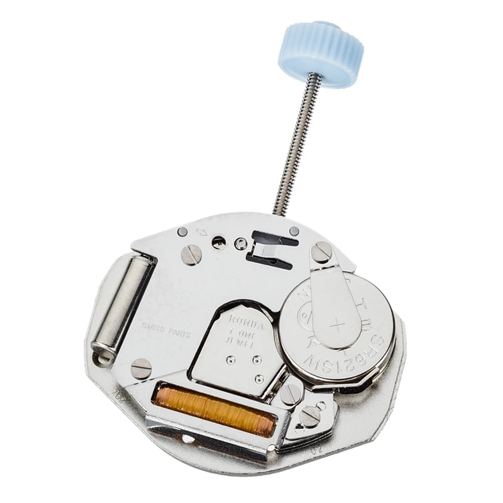 Movimento dell'orologio al quarzo genuino con stelo nuovo ricambio per la riparazione di pezzi di ricambio accessori per orologi per RONDA 762