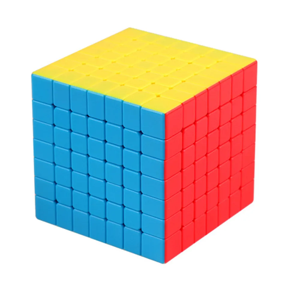 MoYu Cube magique 7x7 Meilong 7x7x7 Cube de vitesse 7*7*7 Puzzle Cubo Magico jouets éducatifs professionnels pour enfants Cube de jeu amusant