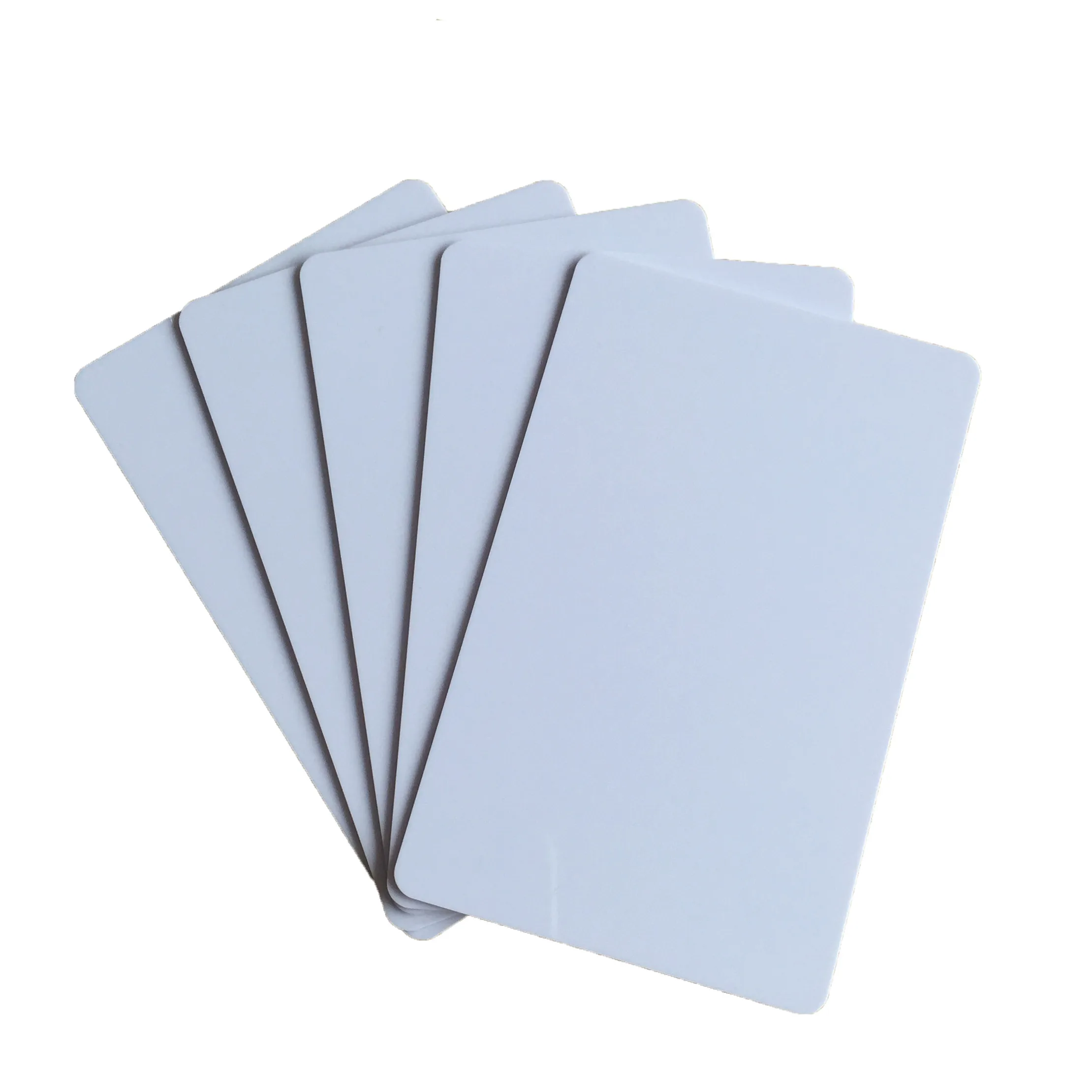 200PCS RFID 125KHZ blank White Rewritable chip ATMEL T5577 Hotel key card