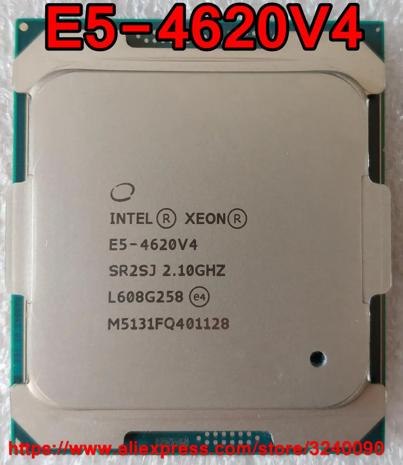 Intel Xeon CPU E5-4620V4 2.10GHz 10-Cores 25M LGA2011-3 E5-4620 v4 processor E5 4620v4 free shipping E5 4620 v4