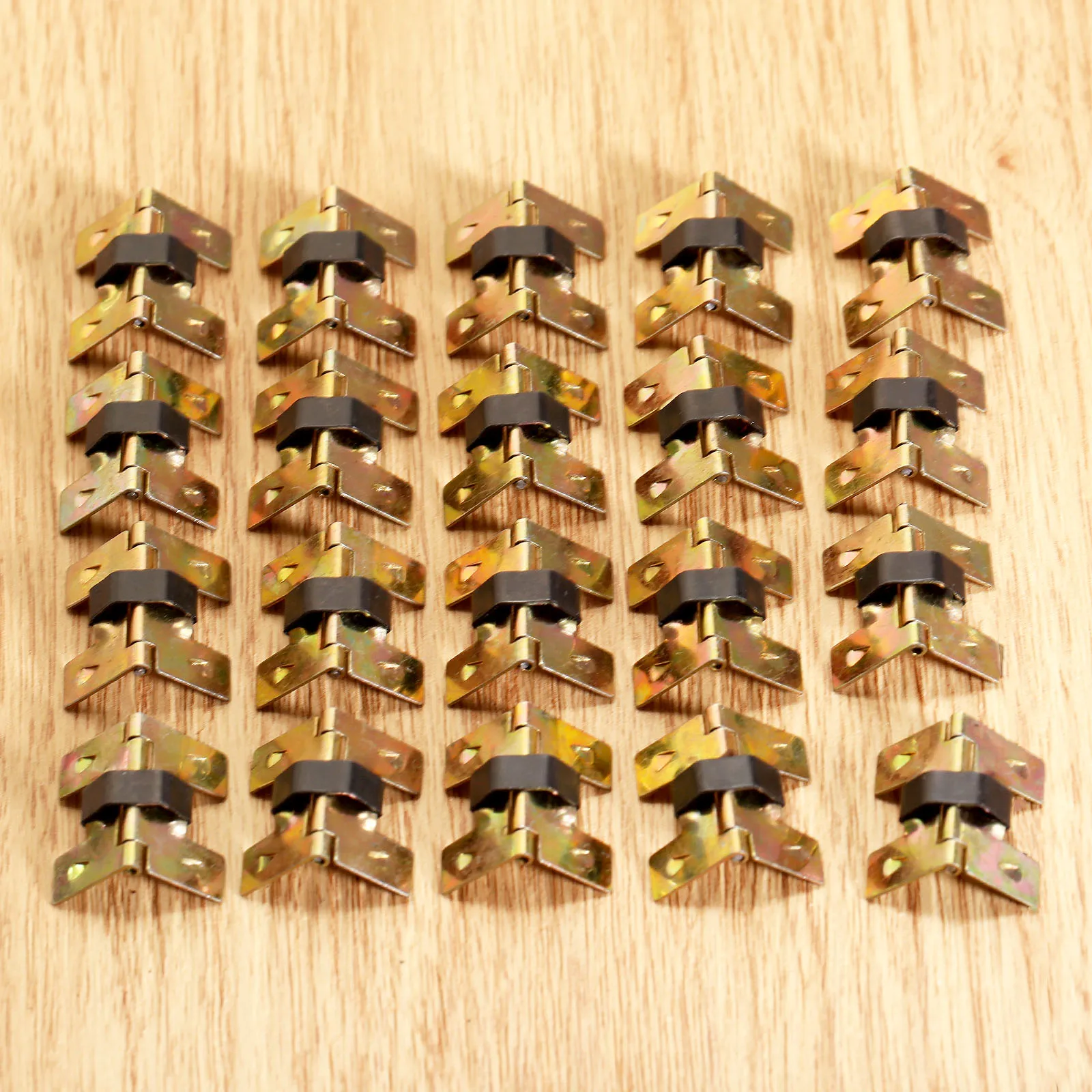 

19*18mm/0.75"*0.71" Antique Gold Cabinet Furniture Hinges Wooden Gift Box Hinges Furniture Fitting for Furniture Hardware 20PCS