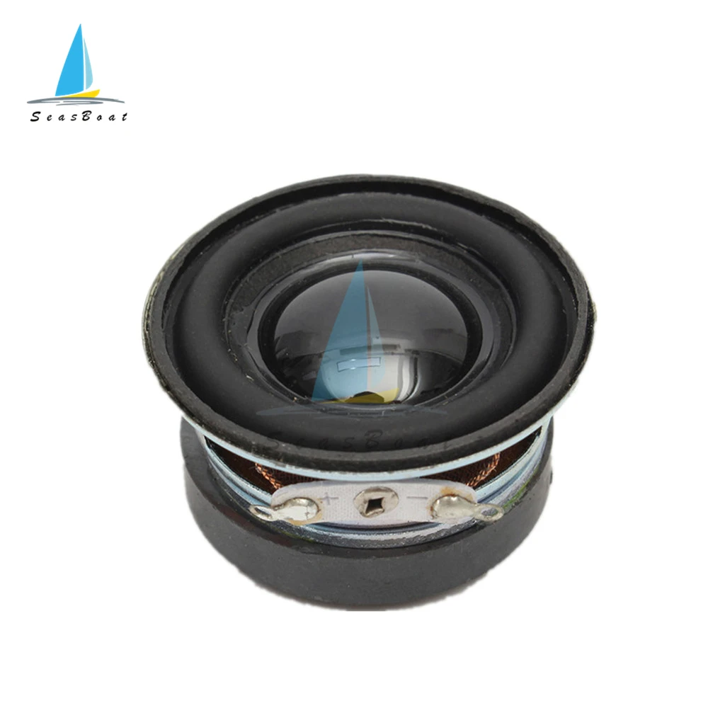 1Pcs Speaker Horn 3W 4R Diameter 4CM Mini Amplifier Rubber Gasket Loudspeaker Trumpet