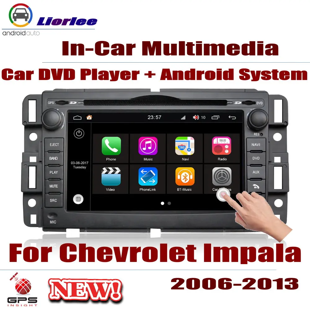 

Auto GPS Navigation For Chevrolet Impala 2006-2013 Car Android Multimedia CD DVD Player Radio Stereo