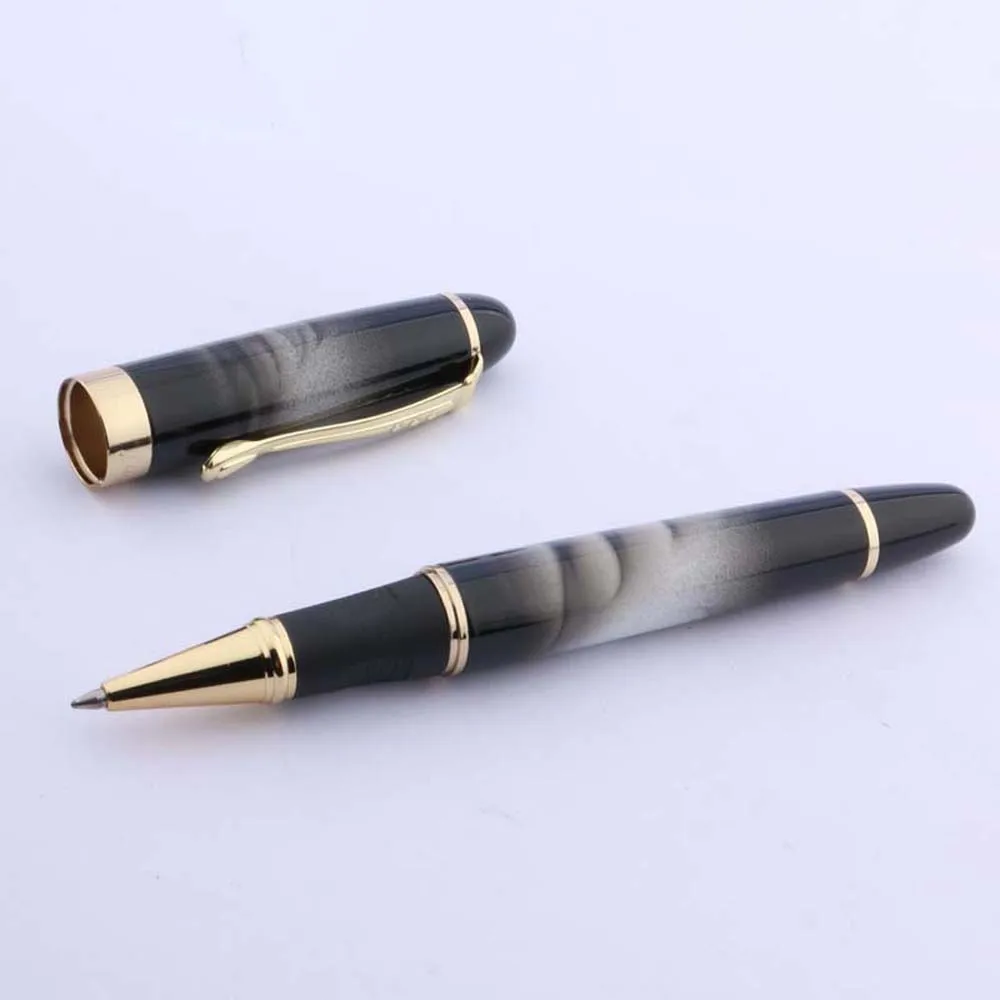 Jinhao 450 Grey Marble With Cloud Painting 0.5mm  Rollerball Pen