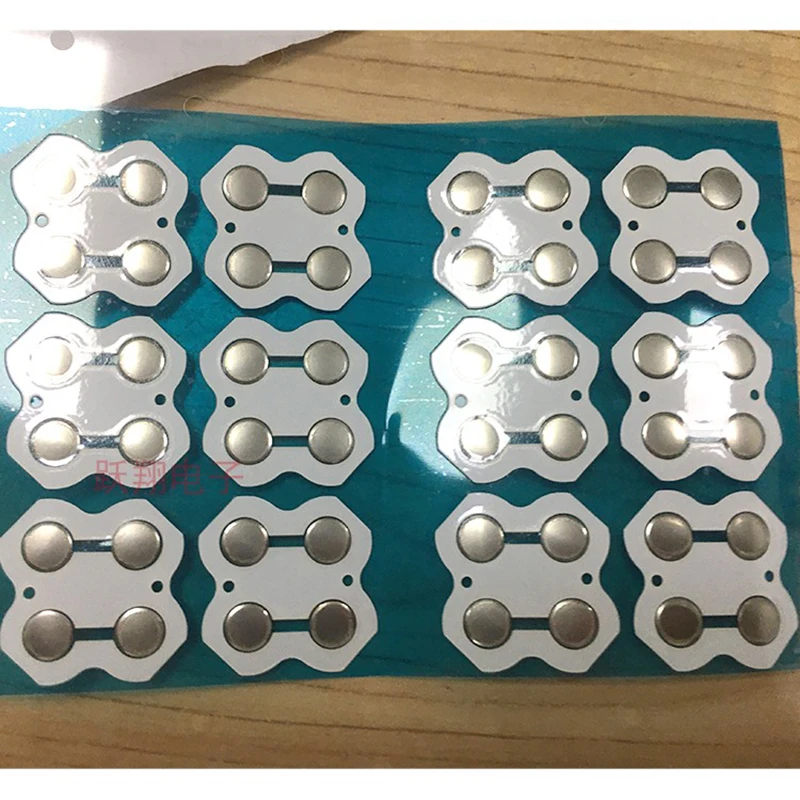 10ชิ้นแป้นพิมพ์ abxy ปุ่มกดฟิล์มนำไฟฟ้ากด Buton สำหรับ L R SWITCH ชิ้นส่วนซ่อมแผ่นโลหะ