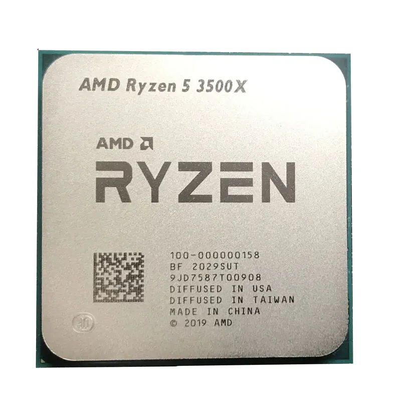 AMD Ryzen 5 Processors with Thermal Grease AMD AM4 CPU RYZEN 5 5600X with Thermal Paste R5 3600X 6 Cores CPU 2600 for B550 Mobo