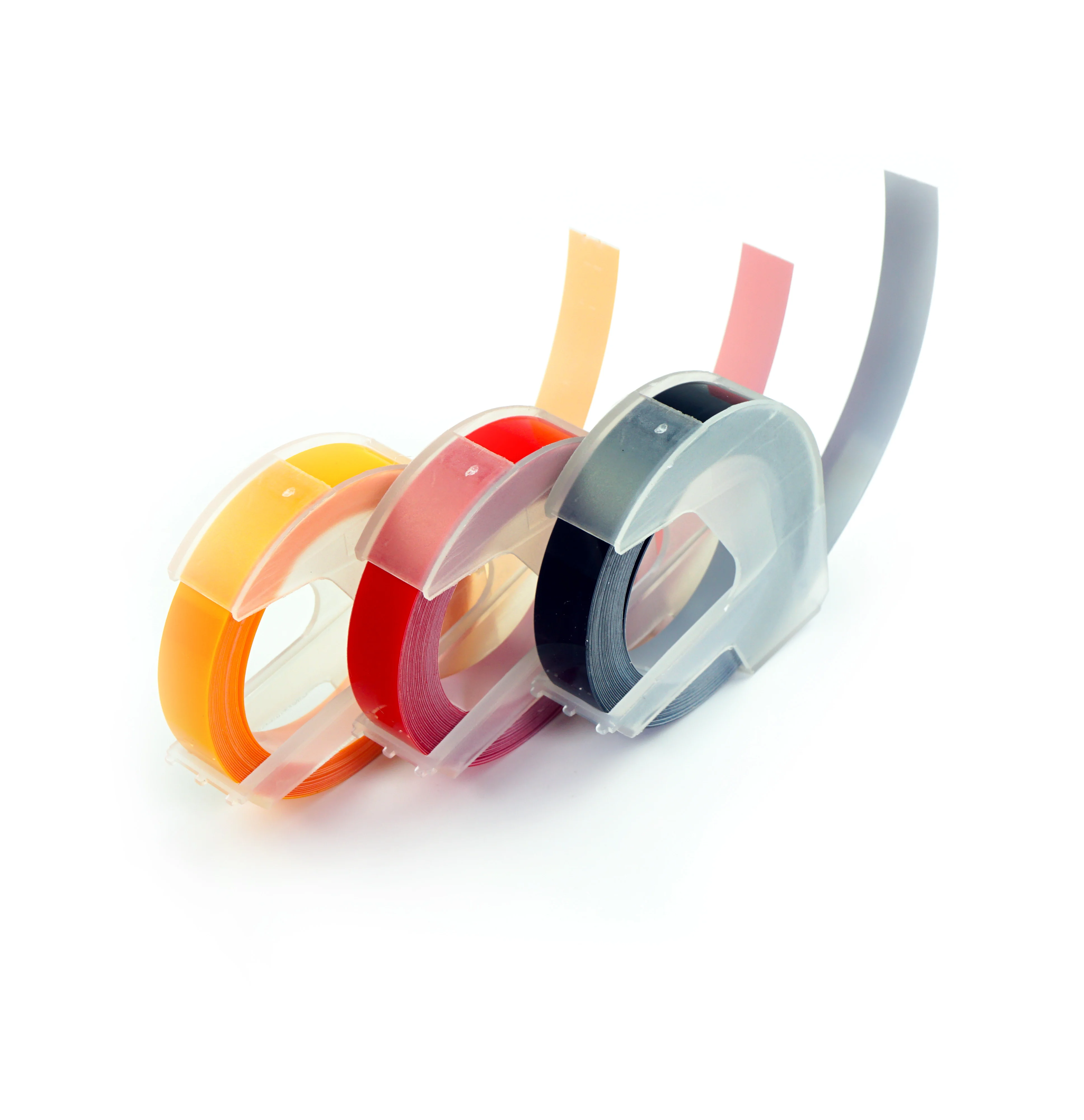 

DYMO 3D 12 мм 9 мм белая на черном самоклеящаяся виниловая лента для тиснения для органайзера Xpress Pro устройство для тиснения этикеток