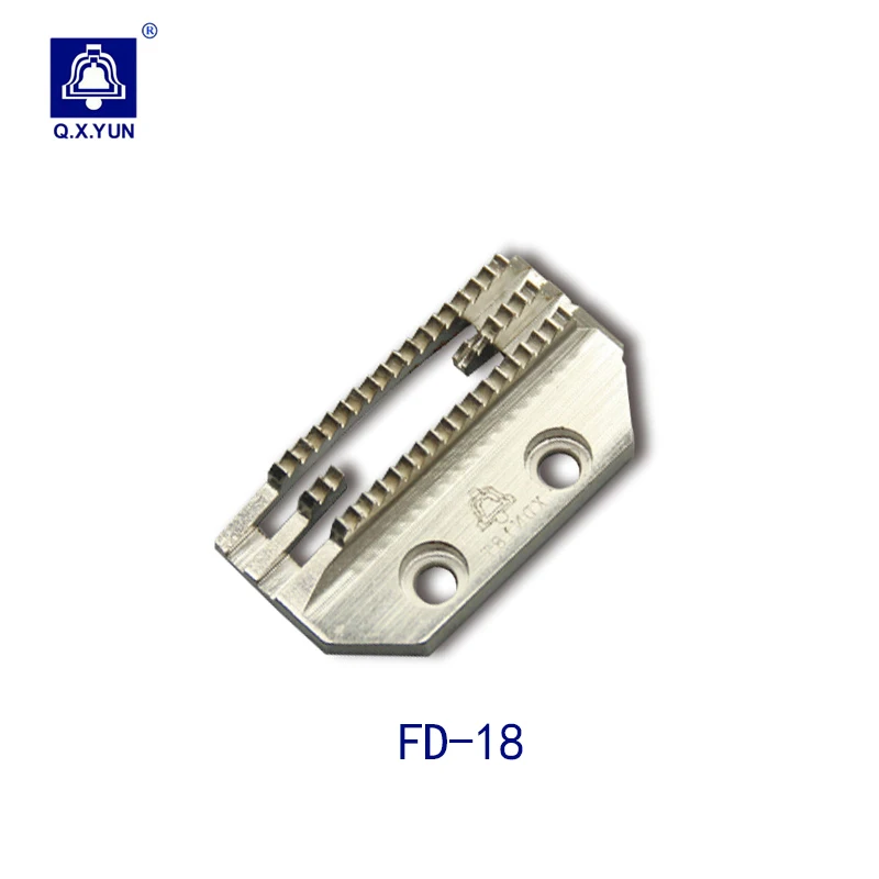 Q.X.YUN Computer Flat Car Teeth FD Jack A4 Electric Sewing Machine XND18T Four row E-shaped Toothed Cloth Feeding Glue Teeth