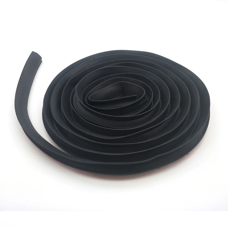 157’‘ 4m Truck Car Rubber Trim Edge Sealing Strip P-Type Black Waterproof Dustproof Soundproof