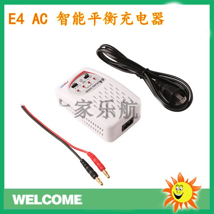 E4 AC 2-4S lipo Lithium Battery Balance Charger 100-240V 30w 2-4S Recharger for RC Drone Toys Parts