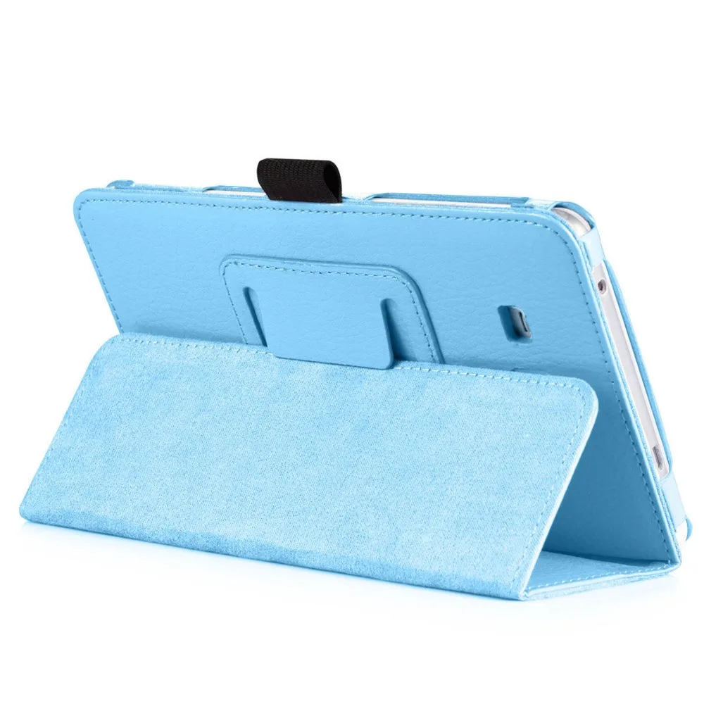 Folding Folio Flip PU Leather Case For Samsung Galaxy Tab A 6 A6 7.0 2016 T280 SM-T280 T280N T285 T281 Funda Tablet Stand Cover