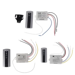 Smart Light Control Kit 3 Channel Wireless Light Switch and Receiver Remote Control Lighting Fixture Transmitter