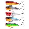 5 señuelos de pesca tipo popper