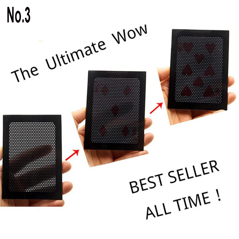 WOW 1.0 2.0 3.0 Version Close Up Street Magic Tricks Toys Props Wholesale And Retail