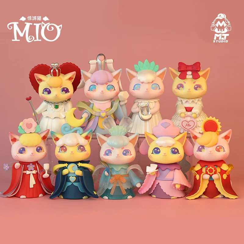 Sell Well Authentic MIO Dessert Cat Season 2 Blind Box Toys Guess Bag Blind Bag Toys Anime Figures Caja Ciega Cute Model Doll