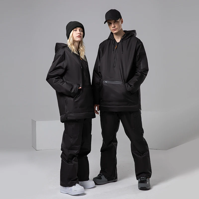 Copozz-Manteau de ski à capuche pour homme et femme, veste de sports de plein air, sweat à capuche de snowboard, tout neuf, haute qualité, hiver 2023, 506