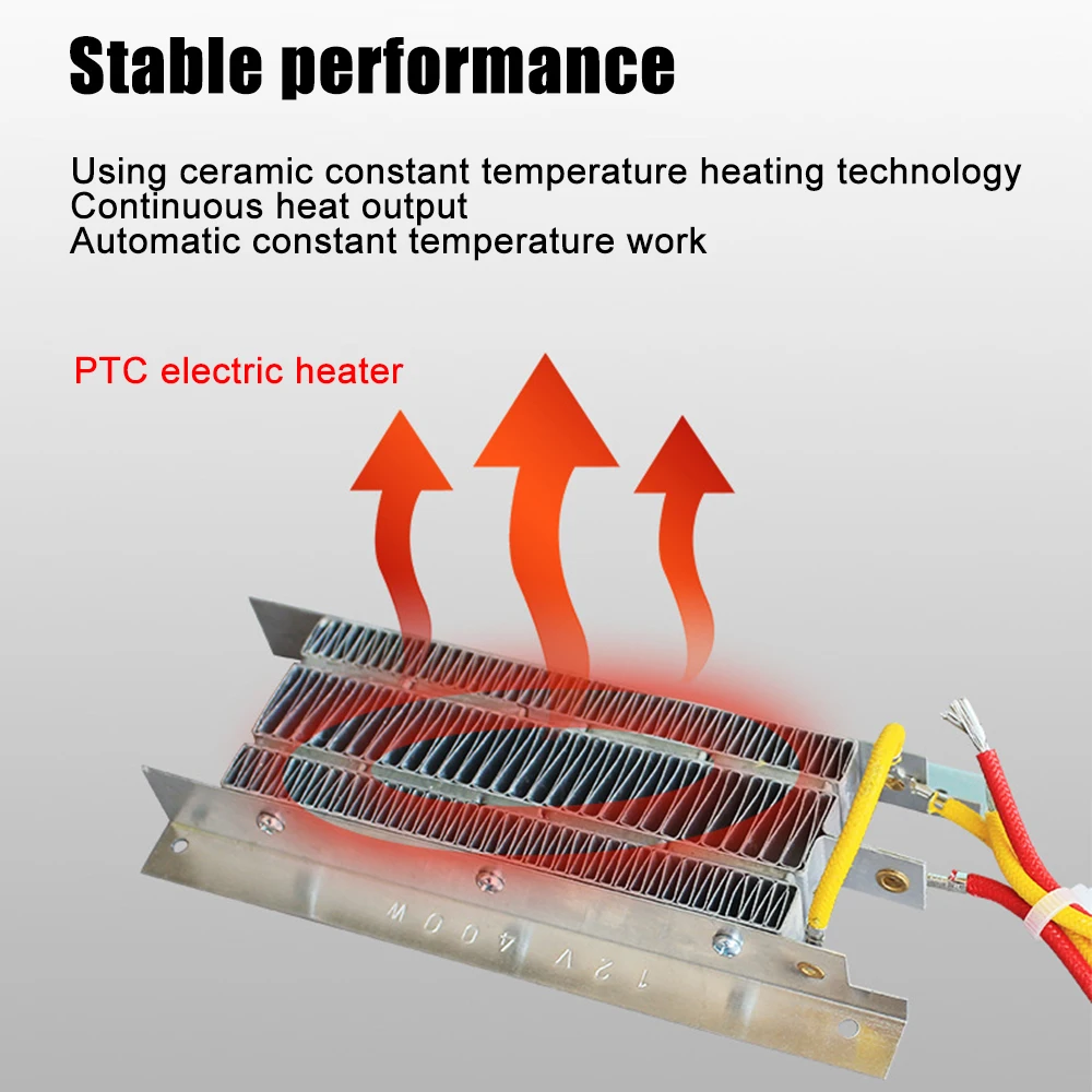 12V 400W PTC heating element ceramic surface insulation constant temperature electric for air curtain and humidifier Air Heater