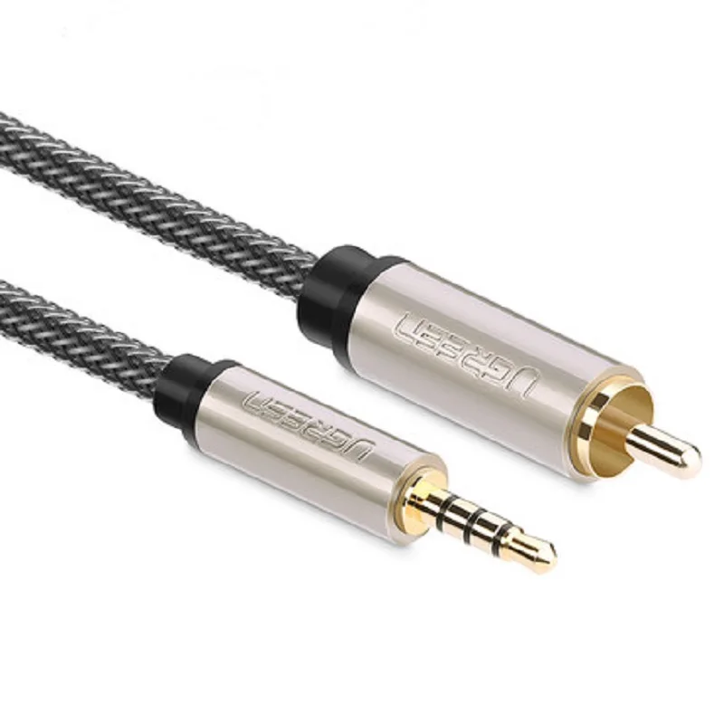 Ugreen RCA to 3.5MM Jack Stereo Digital Coaxial Line Only for Xiaomi 1/2 TV Digital Coded Audio Signal Cable Not Analog Audio