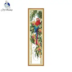 Questo scarlet macaw (3) contati Punto Croce Fai Da Te 11CT 14CT Punto Croce Set Commercio All'ingrosso Cross-Stitch Kit Ricamo Ricamo