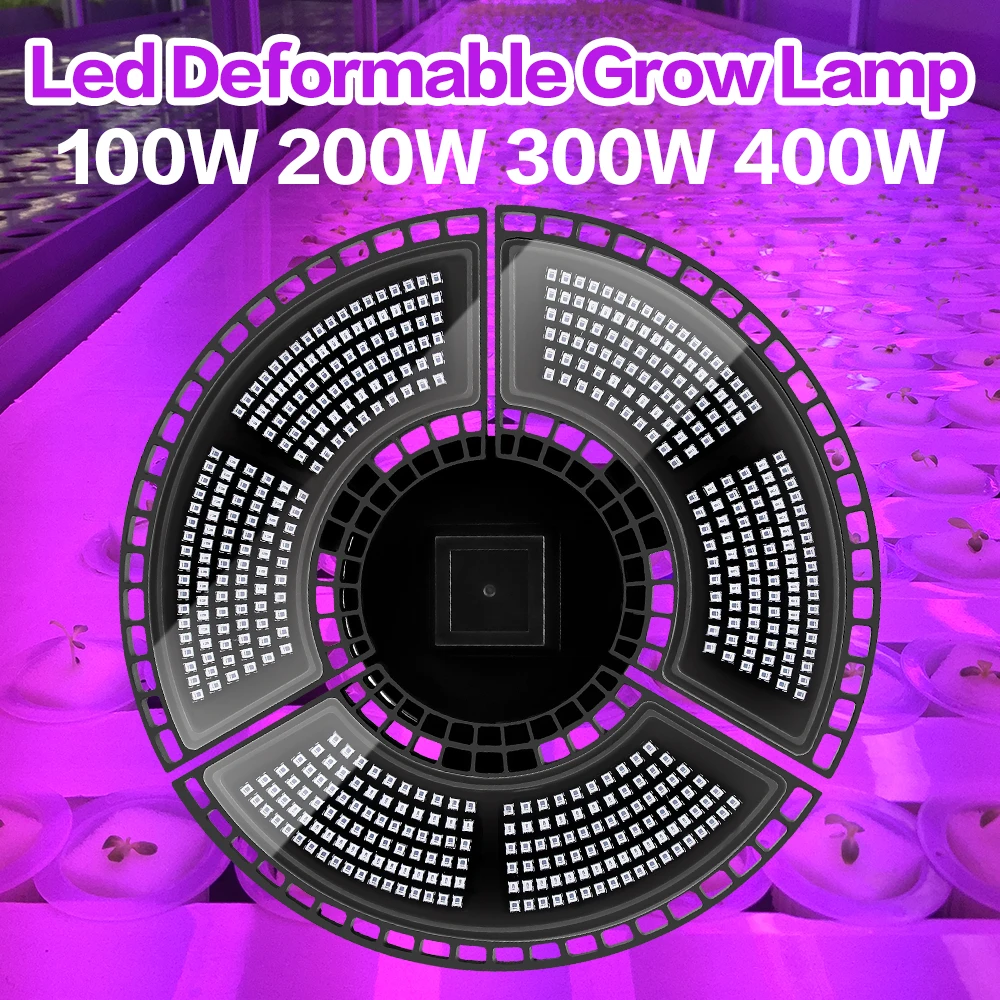 Imagem -02 - Lâmpada de Led E27 para Cultivo 220v Espectro Completo Lâmpadas para Crescimento de Plantas 100w 200w 300w 400w