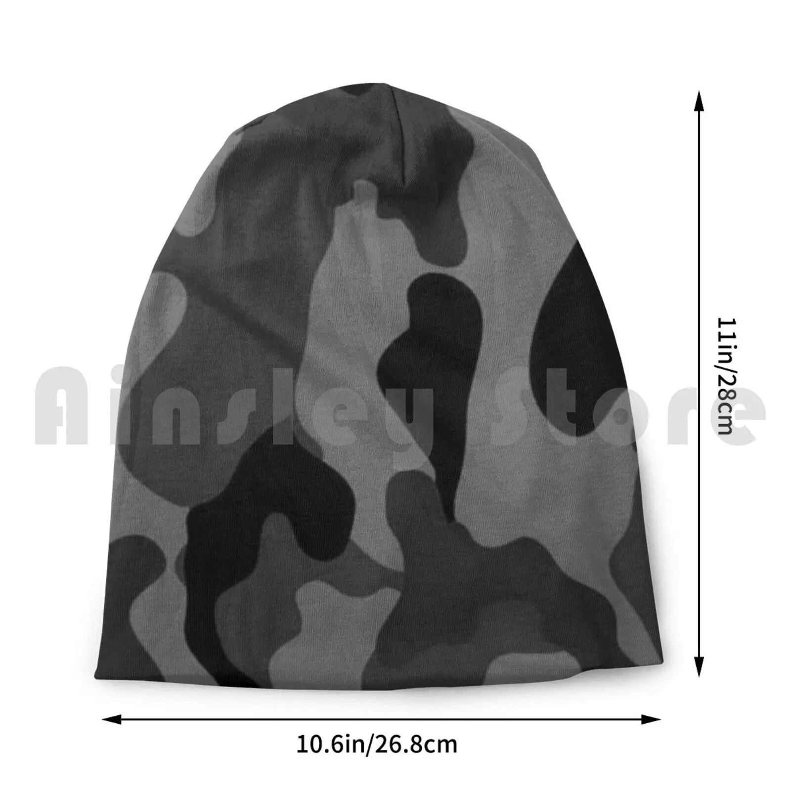 Gray Camouflage Hat 1603 Hat A Cute Gray Camouflage image 4