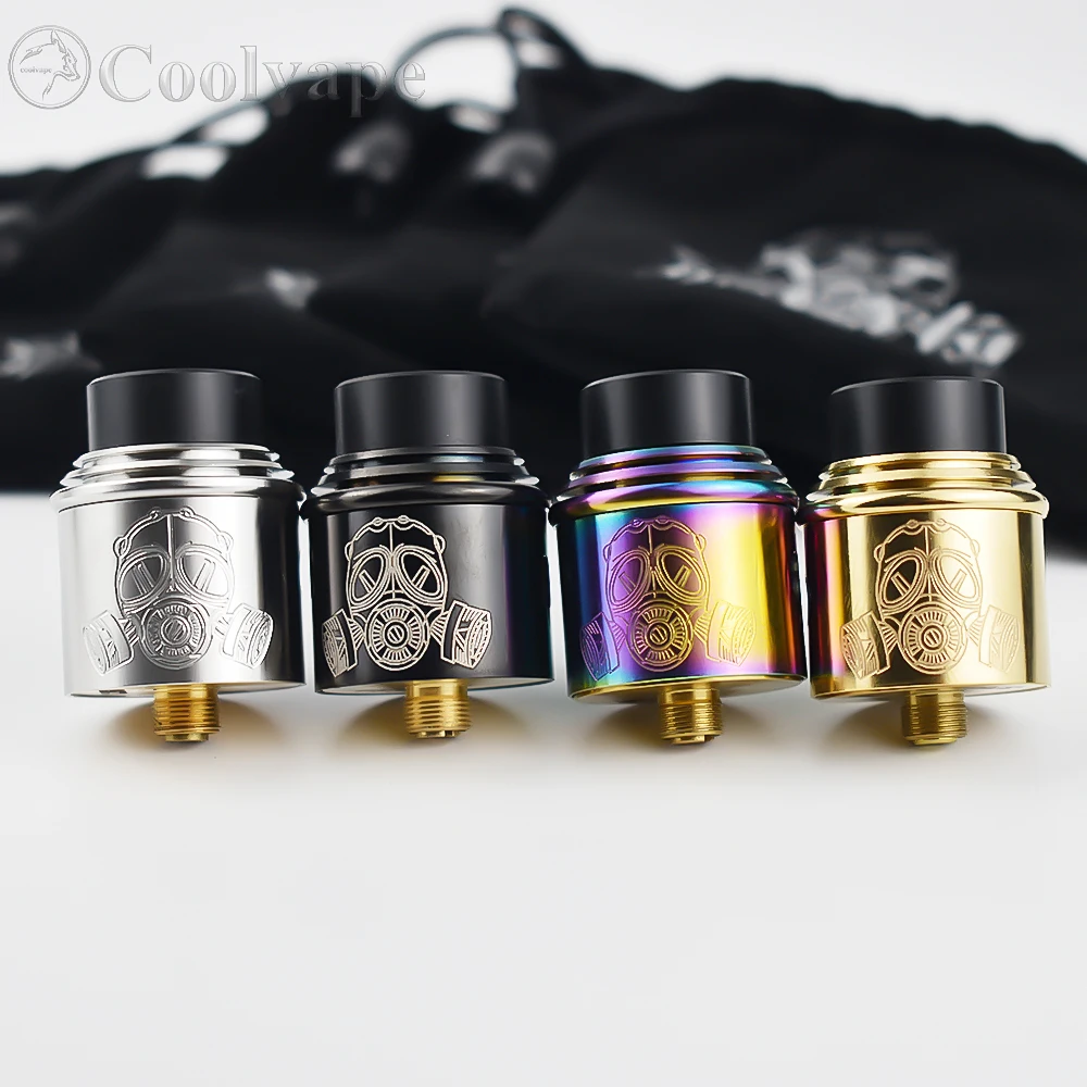 Wolf Coolvape Apocalyps Gen 2 Rda Met Elthunder Mod Vape Kit 18650 24Mm Herbouwbare Tank Verstuiver E-Sigaret Mechanische Mods