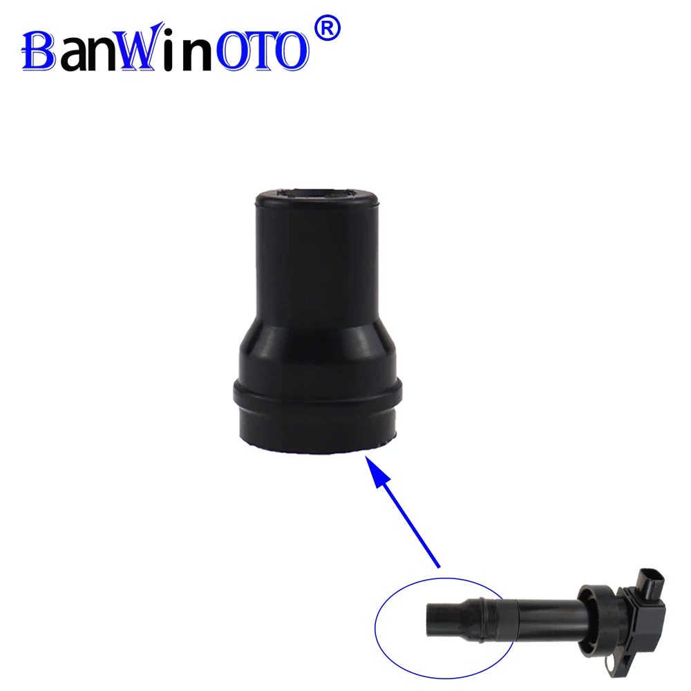 1 Pcs Spark Plug Cap Connector Ignition Coil Rubber For Kia Soul for Hyundai Accent Avante Kia Rio 27301-2B010 273012B010