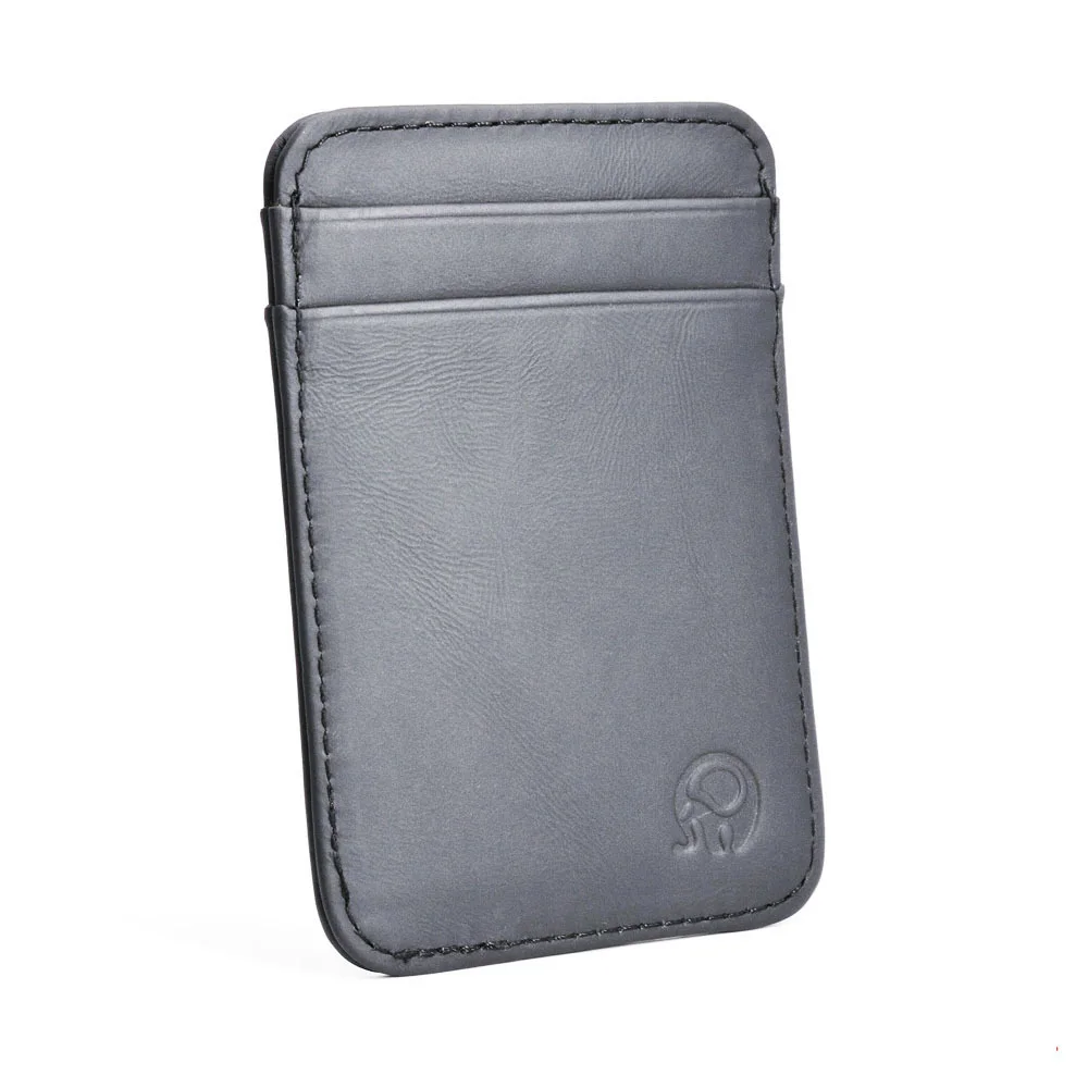 Multi-color Optional Retro Exquisite 5 Card Position Card Holder First Layer Leather Bank Card Holder Business Card Holder