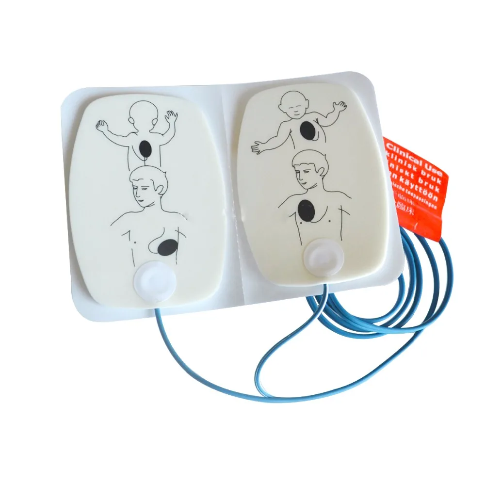 10Pairs/Pack AED Training Electrodes For Child Emergency Skills AED Trainer