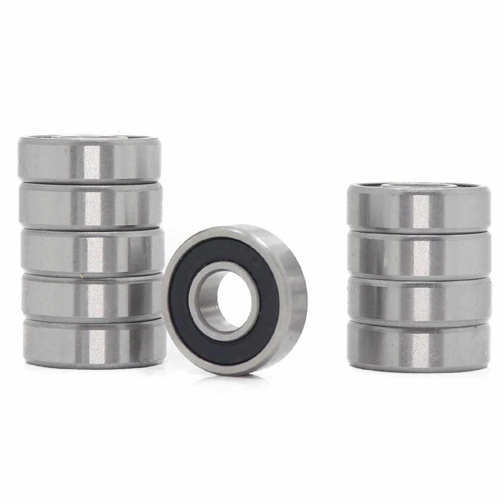 

R4RS Bearing 6.35*15.875*4.97 mm ABEC-1 ( 10 PCS ) Inch Miniature R4 2RS Ball Bearings