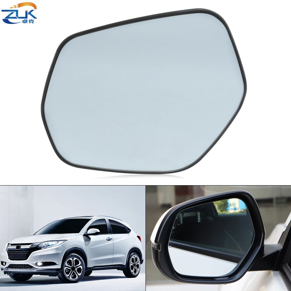 ZUK Heated Rearview Mirror Lens For HONDA H-RV HRV Vezel 2014 2015 2016 2017 2018 2019 2020 RU1 RU5 Rear View Side Mirror Glass