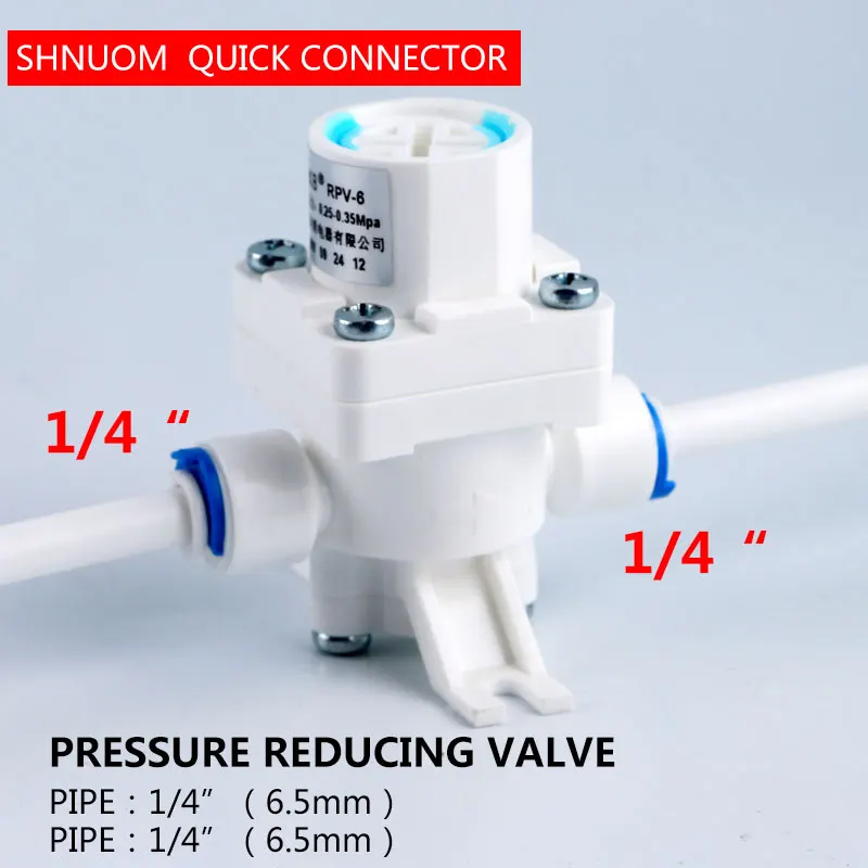 RO Water Relief Valve Pressure Reducing Regulator 1/4